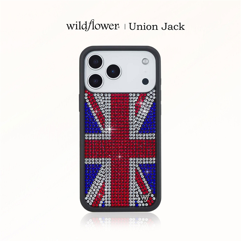 Sparkling Rhinestone Union Jac - Phone Cases London recension och pris