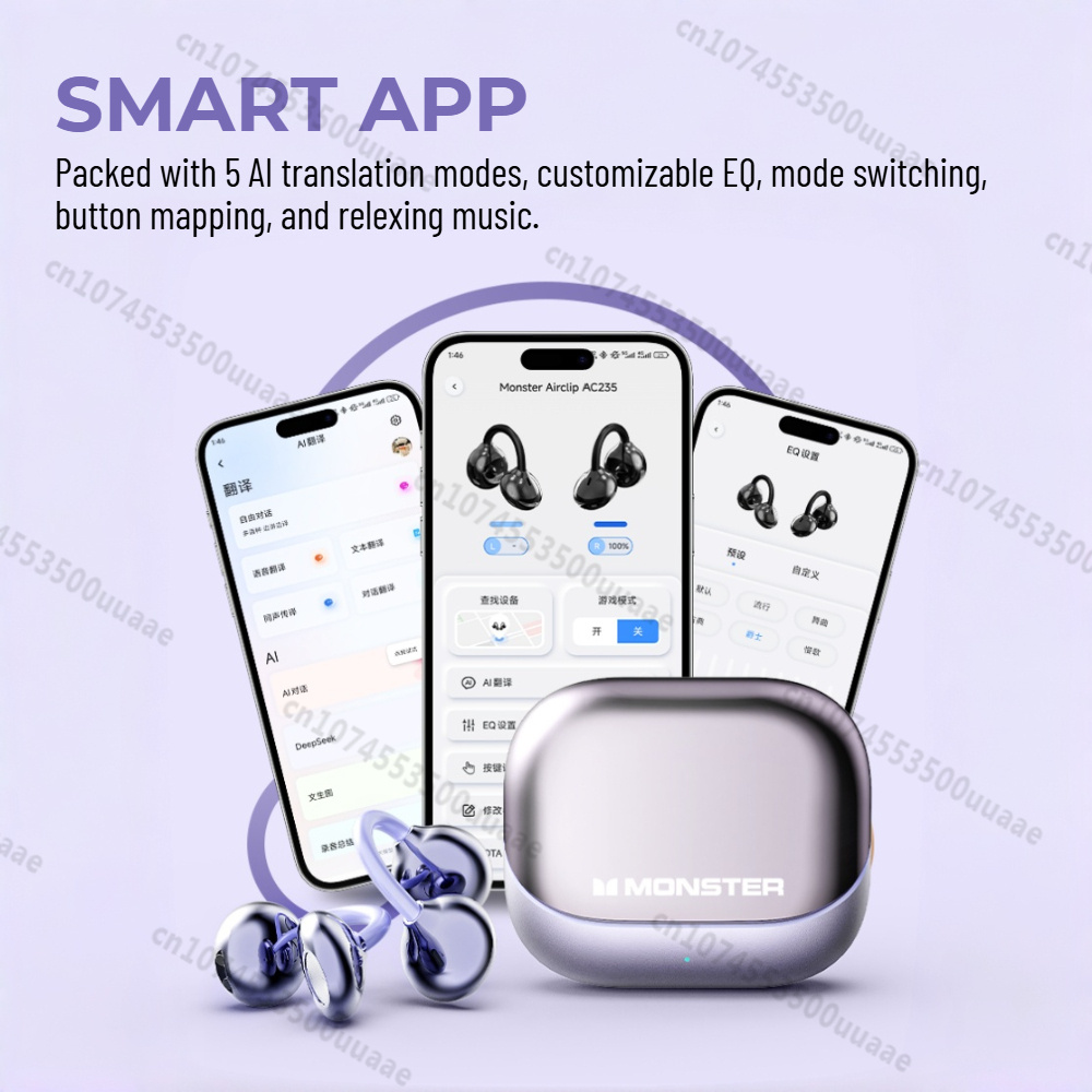Monster AirClip AC235 Ear Clip - Phone Cases For Iphone 16 recension och pris