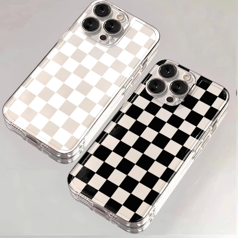 Space Black Plaid Pattern Phon - Phone Cases Xiaomi 15 recension och pris