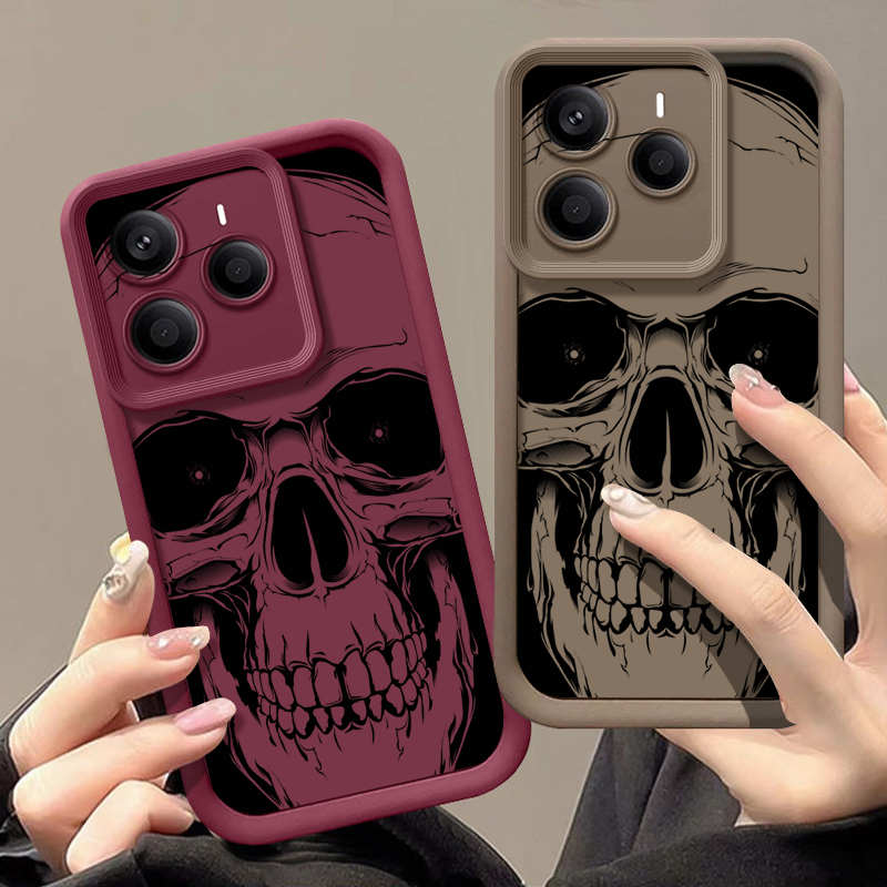 Cool Black Skull Print Phone C - Phone Cases Xiaomi 15 recension och pris