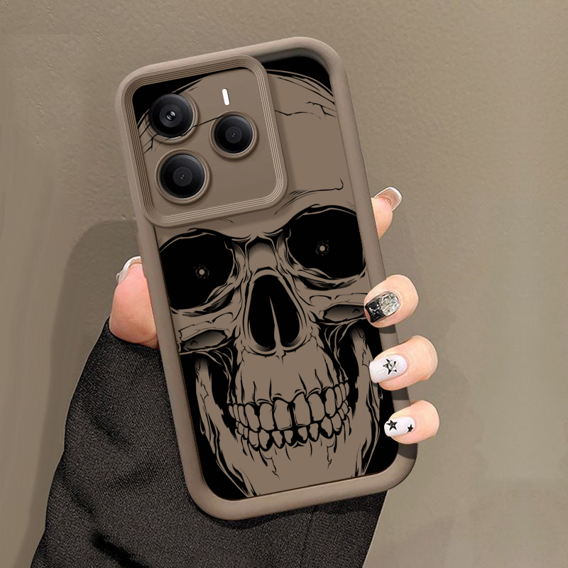 Cool Black Skull Print Phone C - Phone Cases Xiaomi 15 recension och pris