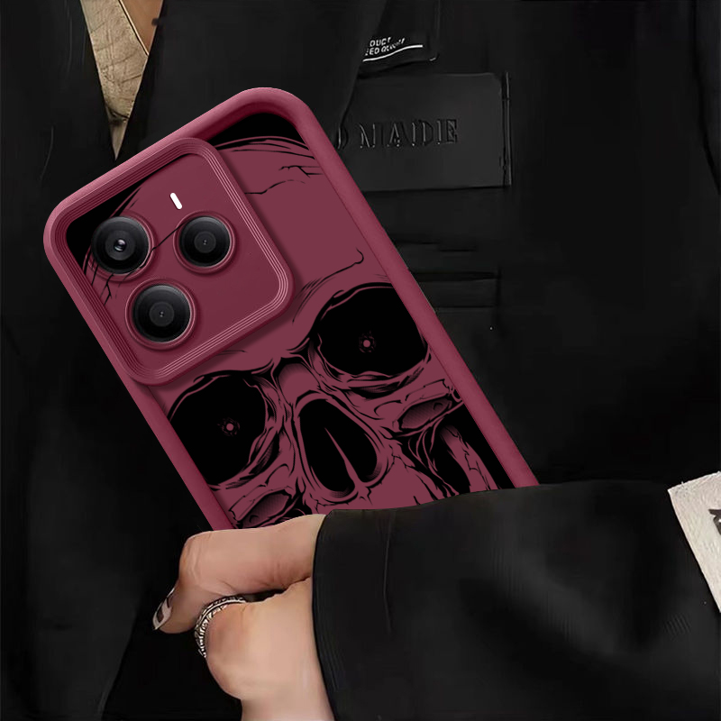 Cool Black Skull Print Phone C - Phone Cases Xiaomi 15 recension och pris