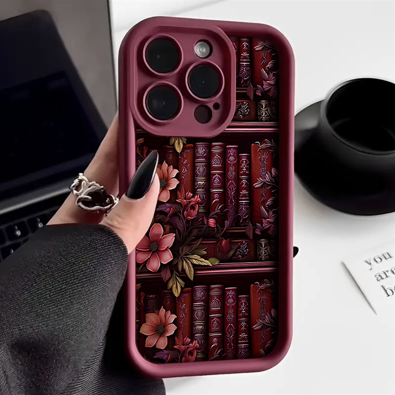 Book Flower Trendy Pattern Pho - Phone Cases Xr Iphone recension och pris