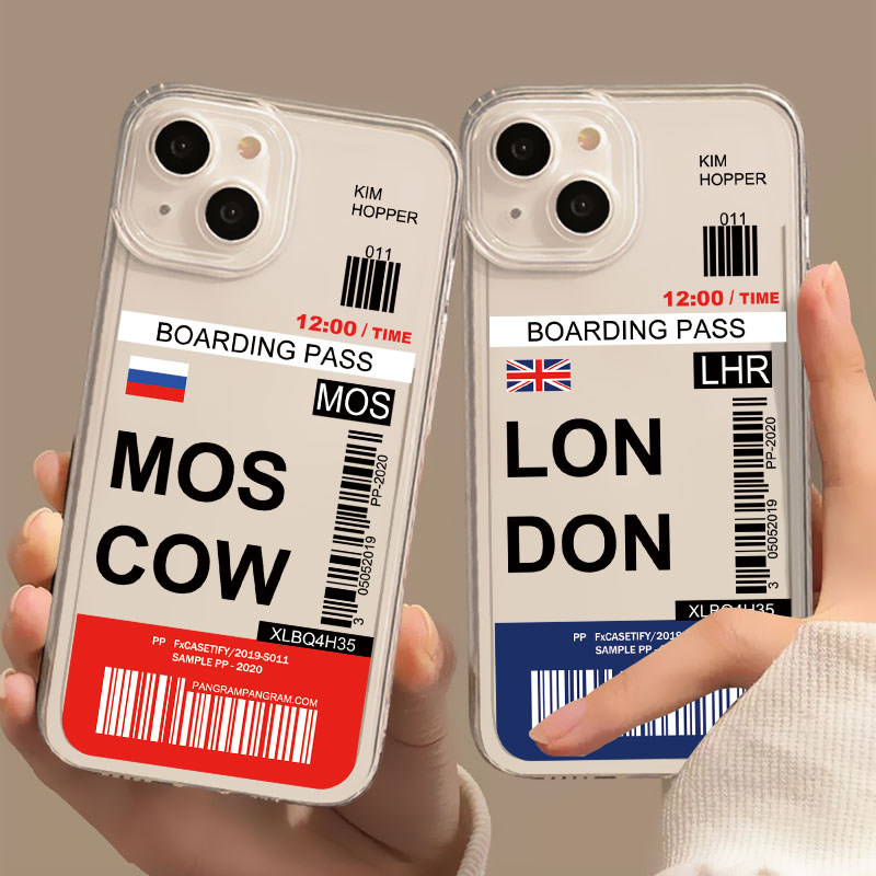 World City Travel Ticket New Y - Phone Cases London recension och pris