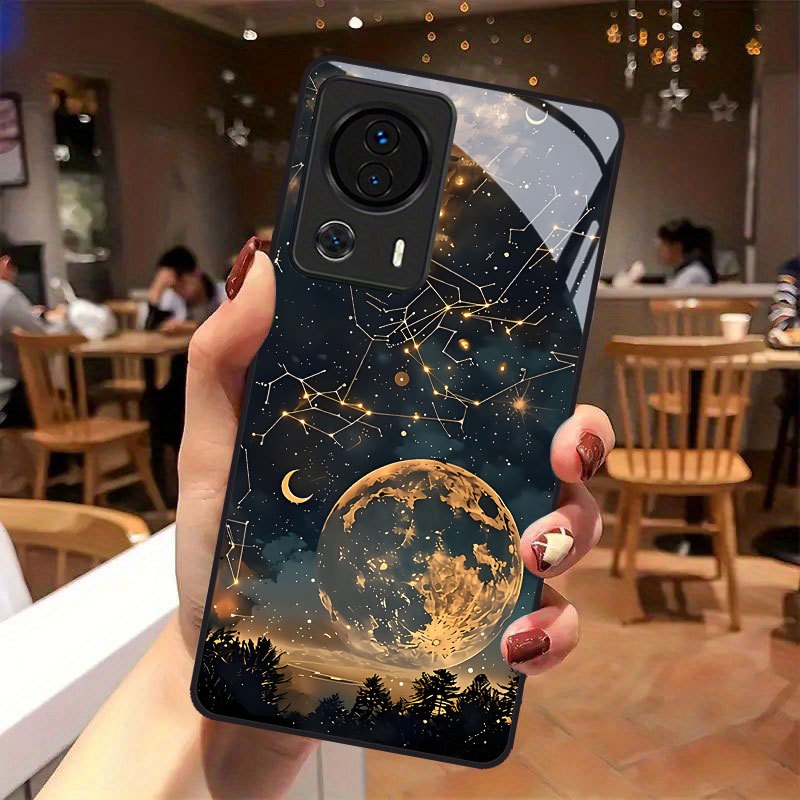 Dark blue moon constellation p - Phone Cases Xiaomi 15 recension och pris