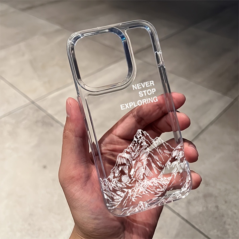 Never Exploring Mountain Line  - Phone Cases Iphone 13 recension och pris