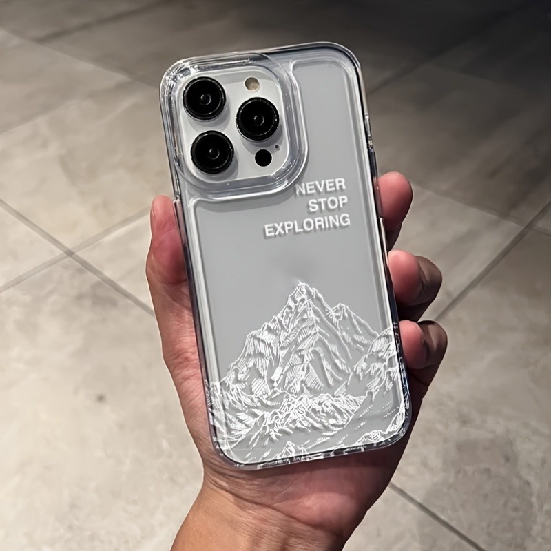 Never Exploring Mountain Line  - Phone Cases Iphone 13 recension och pris
