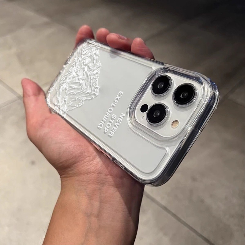 Never Exploring Mountain Line  - Phone Cases Iphone 13 recension och pris