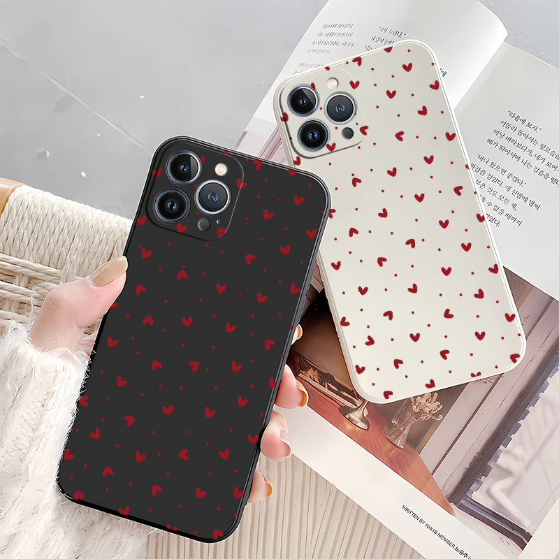 Love Heart Print Phone Case Fo - Phone Cases Iphone 13 recension och pris