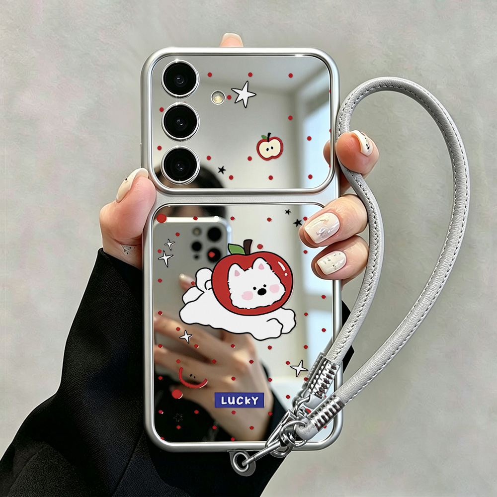 Make Up Mirror Cute Dog Phone  - Phone Cases Galaxy A16 5G recension och pris