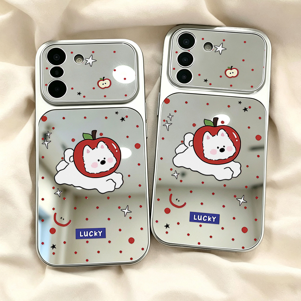 Make Up Mirror Cute Dog Phone  - Phone Cases Galaxy A16 5G recension och pris