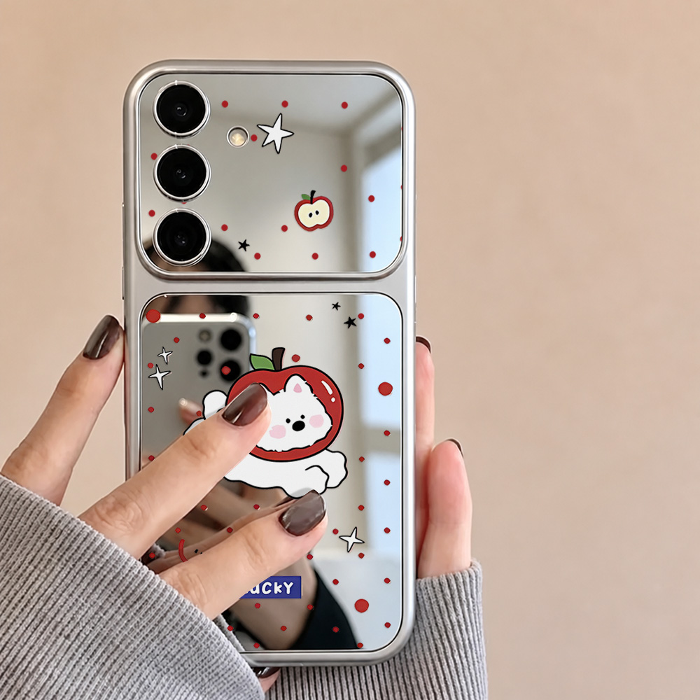 Make Up Mirror Cute Dog Phone  - Phone Cases Galaxy A16 5G recension och pris