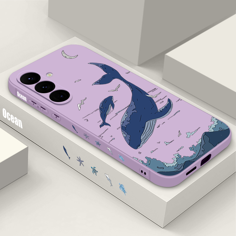 Whales Phone Case For Samsung  - Phone Cases Galaxy A16 5G recension och pris