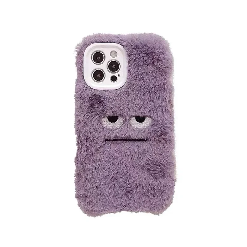 Cute Monster Plush Fluffy Phon - Phone Cases Iphone 13 recension och pris