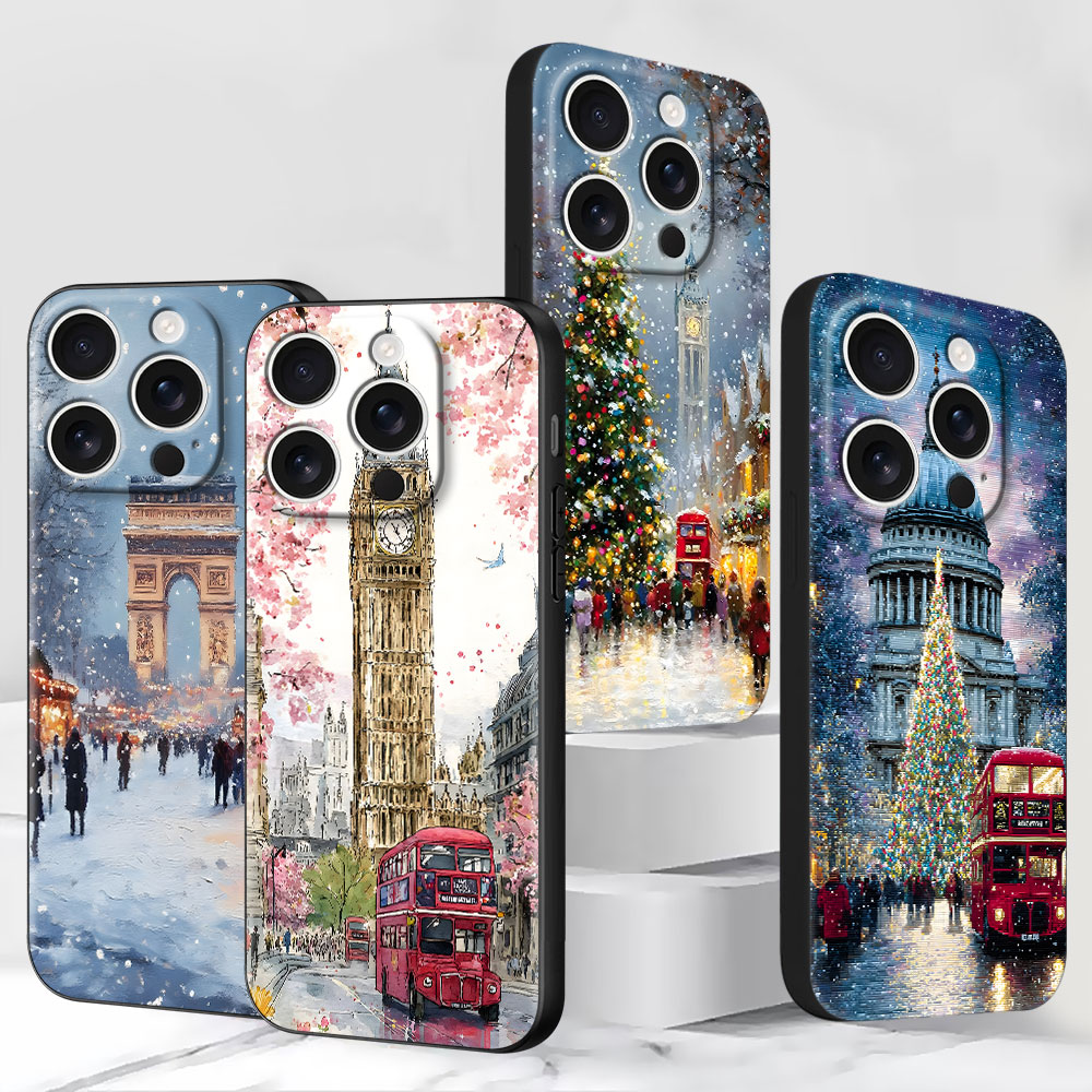 Winter Christmas In London Cas - Phone Cases London recension och pris