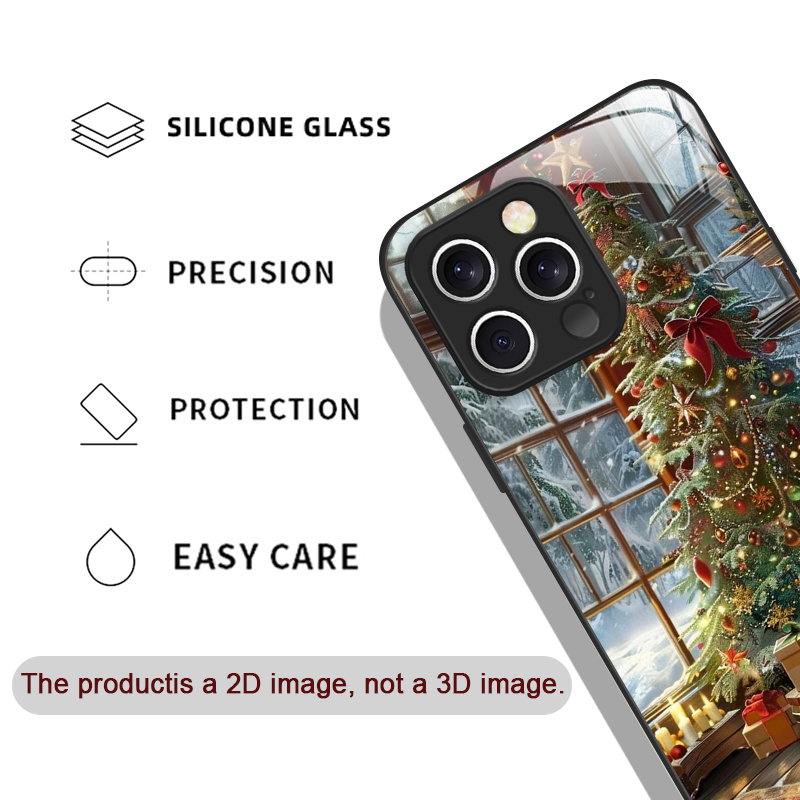 Christmas Tree Gift Snowy Town - Phone Cases Iphone 13 recension och pris