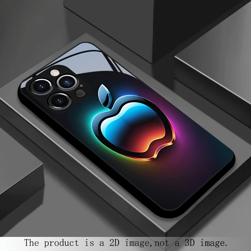 2D flat pattern glass phone ca - Phone Cases Iphone 13 recension och pris