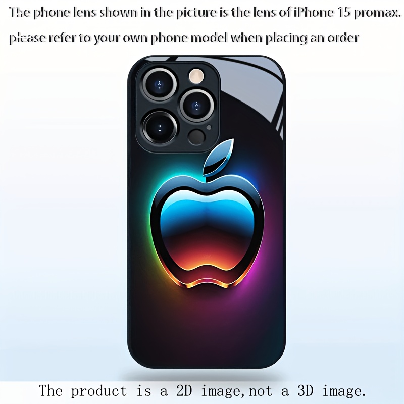 2D flat pattern glass phone ca - Phone Cases Iphone 13 recension och pris